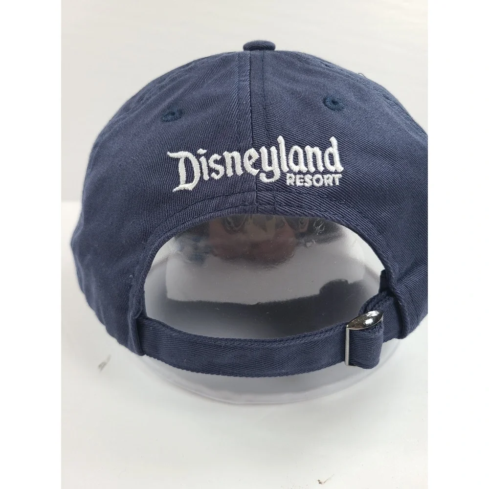 Disney Mickey Mouse Disneyland Resort Navy Blue Mens Adjustable Baseball Cap Hat